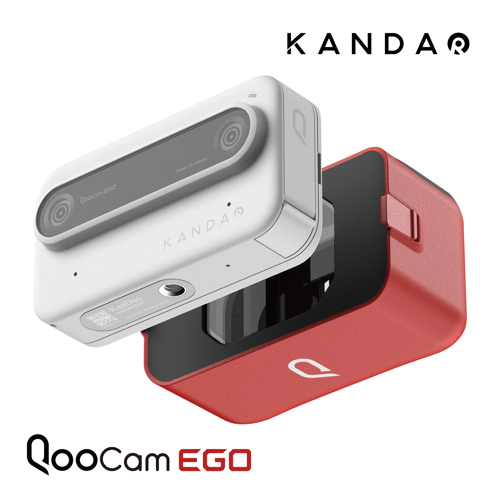 QooCam EGO 3Dカメラ / 3D映像 撮影 視聴 共有 立体視 カメラ